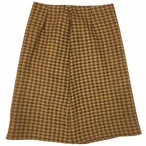 Vintage 1960's Wool A-Line Skirt